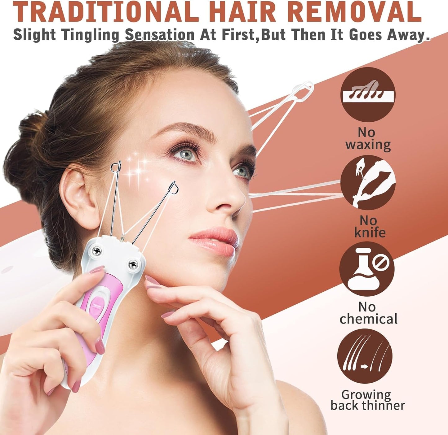 Electric Facial Threading Hair Removal