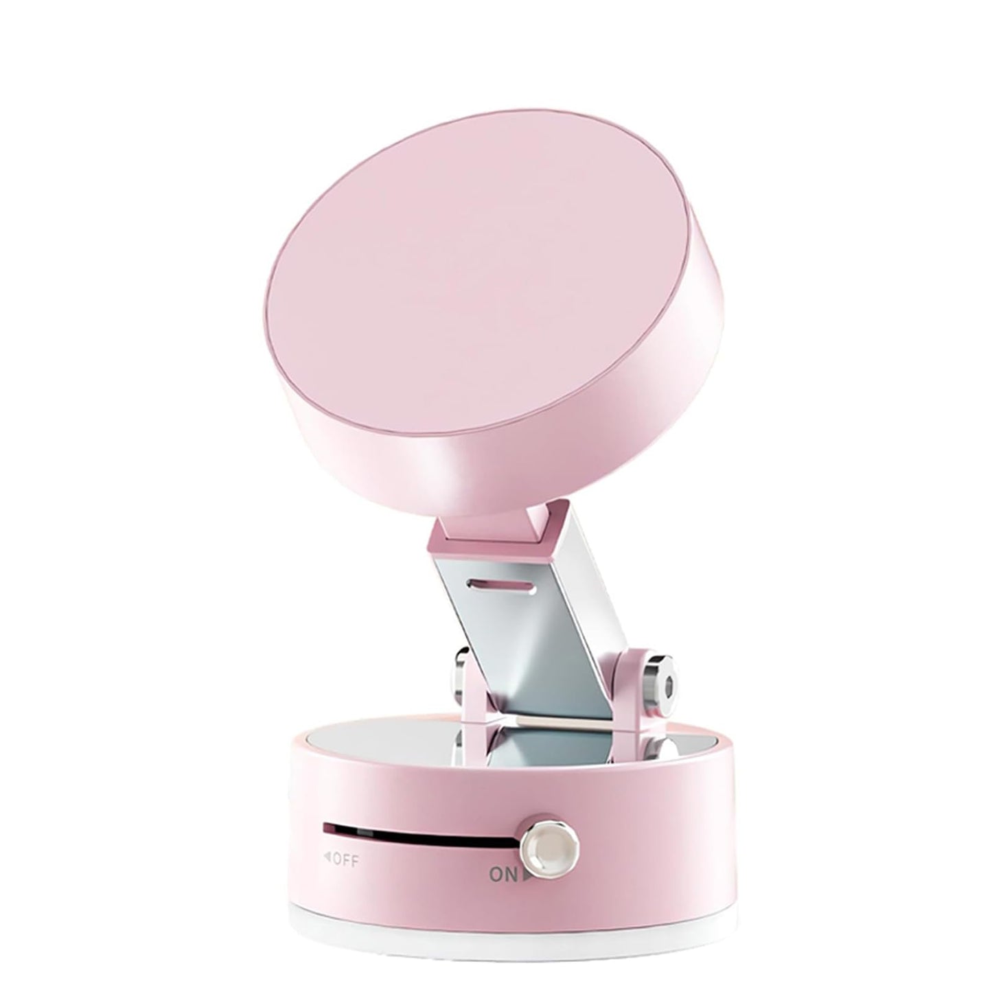 Vacuum Suction Magnetic Car Phone Holder, Azonee 360° Rotatable & Folding Phone Mount with Strong Grip, Hands-Free Use in Car, Gym, Home, for Magsafe Phones & Android (Black, Includes 2 Magnet Rings)