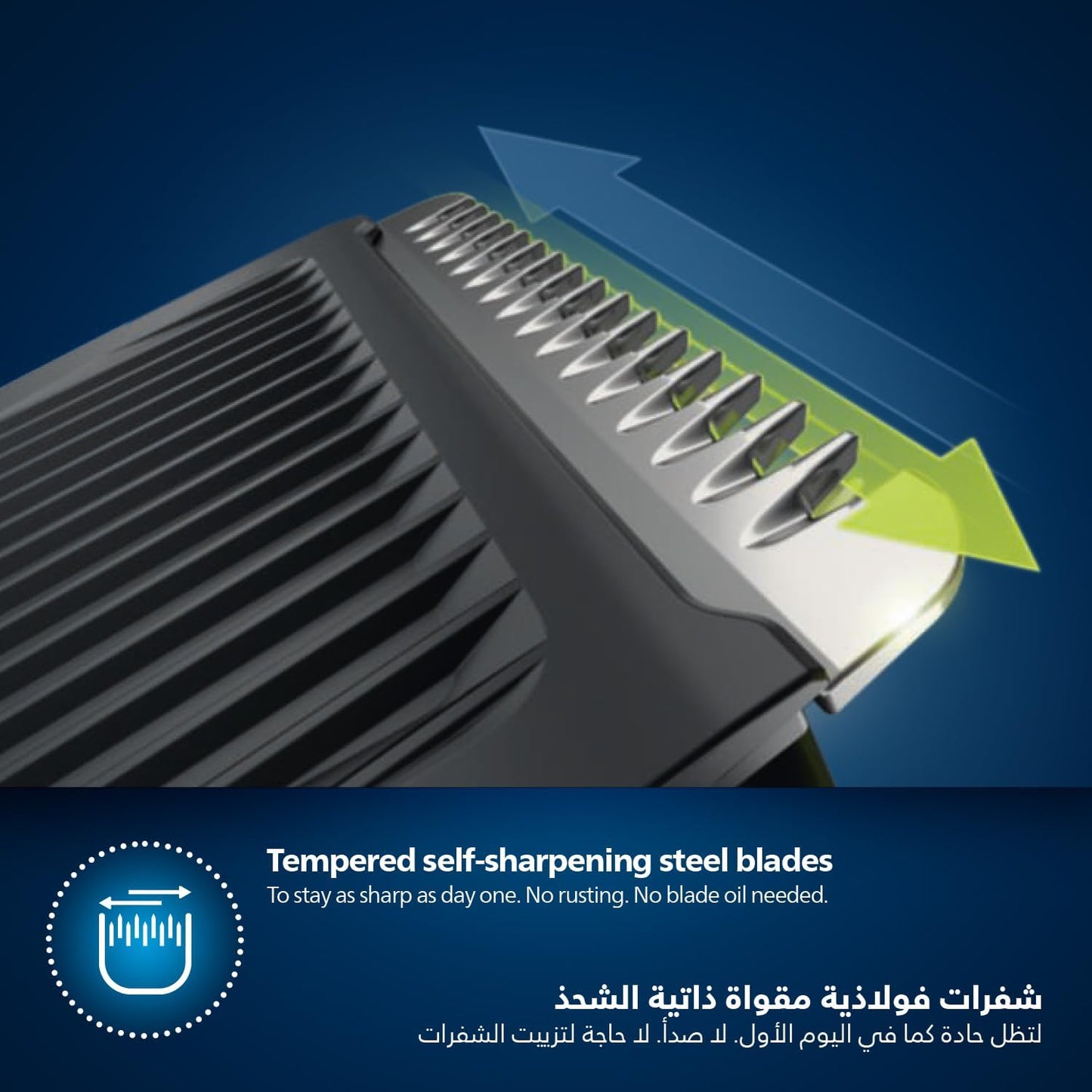 Philips Multigroom 3000 MG3720/33 | 7-in-1 All-in-One Trimmer for Face & Hair | Maintenance-Free Blades, Nose & Ear Trimmer | 60min Cordless Use, Includes Nose & Ear Trimmer, Hair & Beard Combs