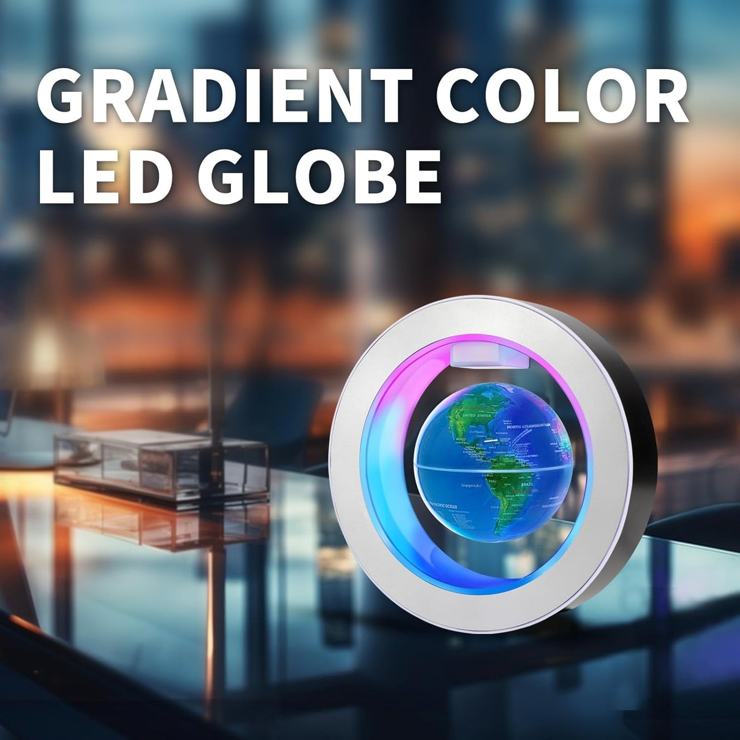 Floating Globe Magnetic Levitating Floating Globe Lamp