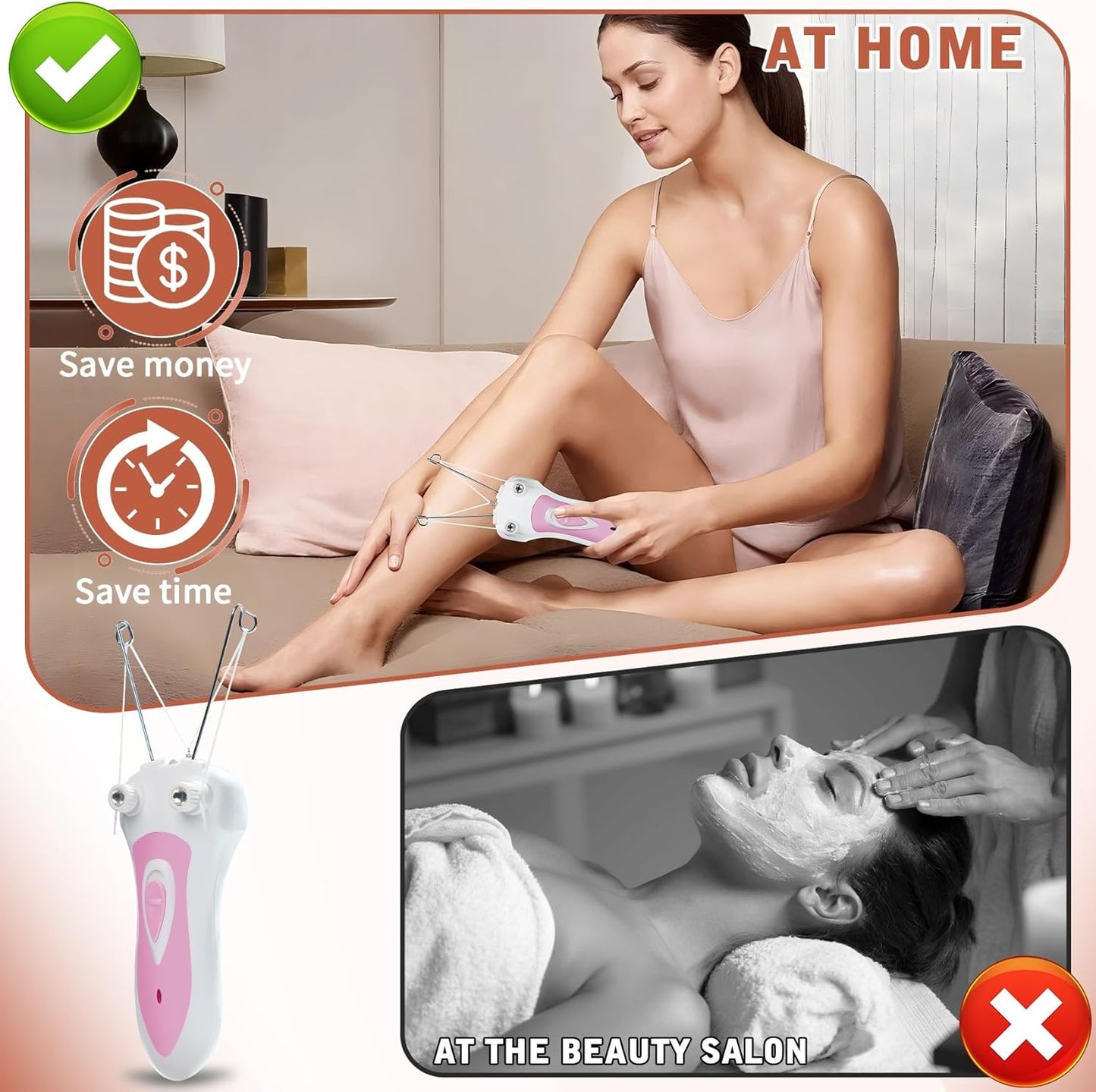 Electric Facial Threading Hair Removal