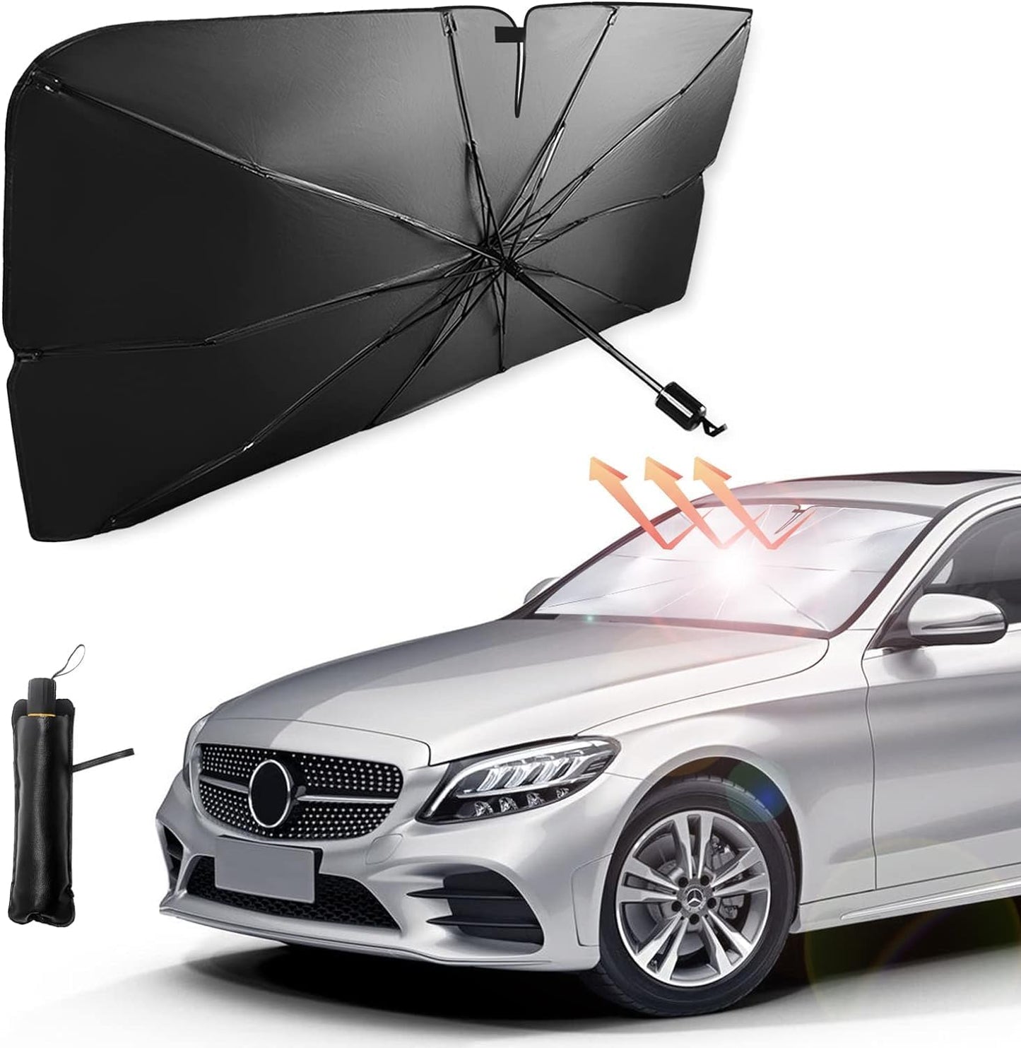 Lamicall Car Windshield Sunshade Umbrella
