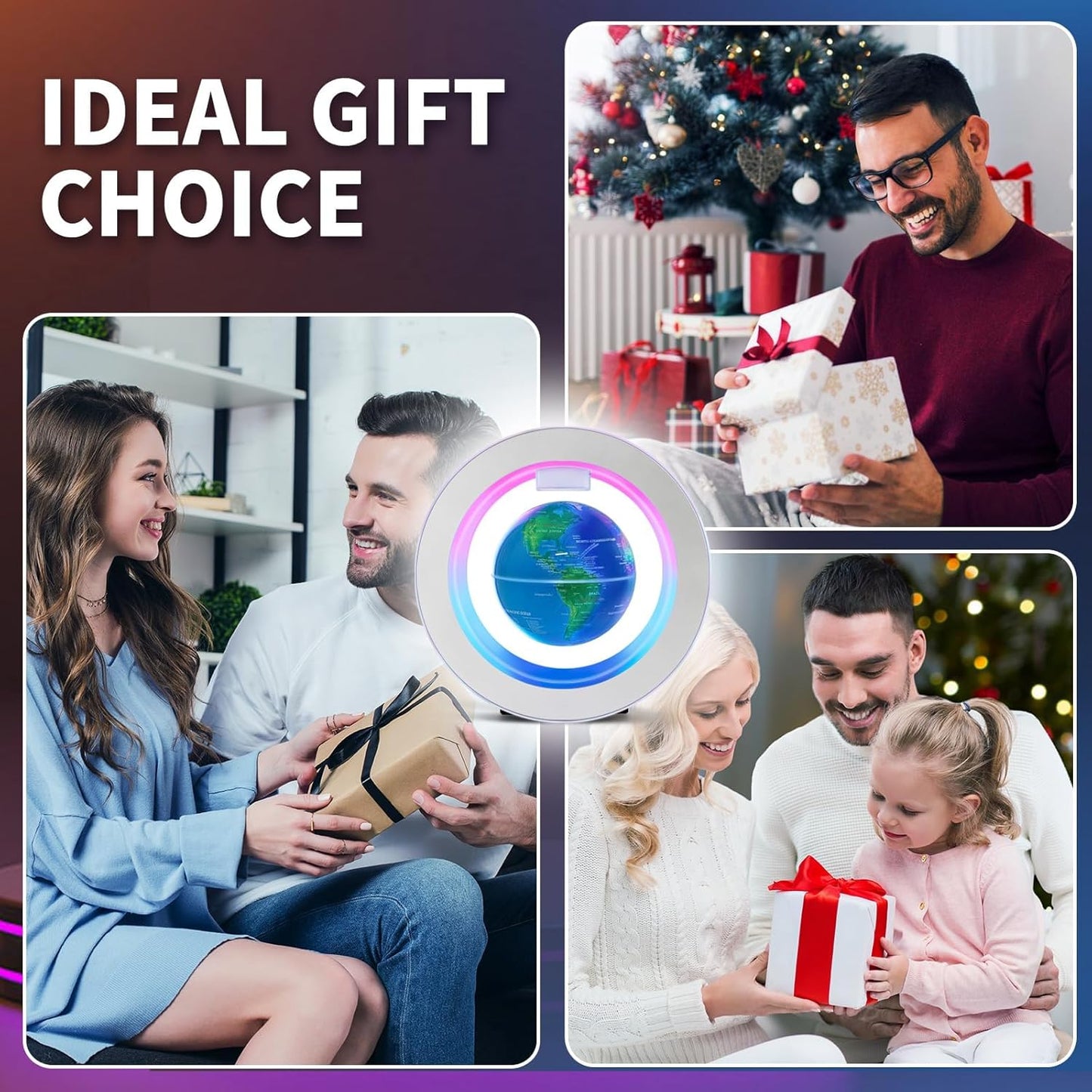 Floating Globe Magnetic Levitating Floating Globe Lamp